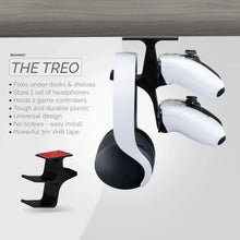 Load image into Gallery viewer, THE TREO - UNDER DESK DUAL HANGER - TECHPULSE