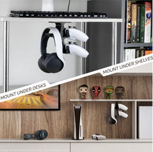 Load image into Gallery viewer, THE TREO - UNDER DESK DUAL HANGER - TECHPULSE