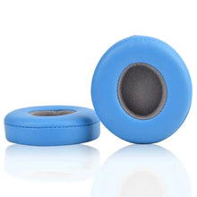 Load image into Gallery viewer, Beats Solo3, Solo 2 Wireless, On-Ear, Blue/Grey, Ecological Leather ( 1 Pair Ear Pads ) - TECHPULSE
