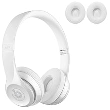 Load image into Gallery viewer, Beats Solo3, Solo 2 Wireless, On-Ear, White, Ecological Leather ( 1 Pair Ear Pads ) - TECHPULSE
