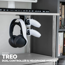 Load image into Gallery viewer, THE TREO - UNDER DESK DUAL HANGER - TECHPULSE
