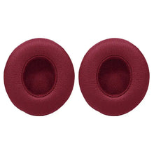 Load image into Gallery viewer, Beats Solo3, Solo 2 Wireless, On-Ear, Burgundy, Ecological Leather ( 1 Pair Ear Pads ) - TECHPULSE
