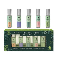 Load image into Gallery viewer, Aromatherapy Essential Oils Rollerballs (Bergamot, Lavender, Peppermint, Rosehip, Tea Tree) - Horizon Global Essentials
