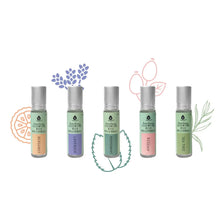 Load image into Gallery viewer, Aromatherapy Essential Oils Rollerballs (Bergamot, Lavender, Peppermint, Rosehip, Tea Tree) - Horizon Global Essentials
