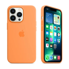 Load image into Gallery viewer, Silicone Case (PASTEL ORANGE) - TECHPULSE
